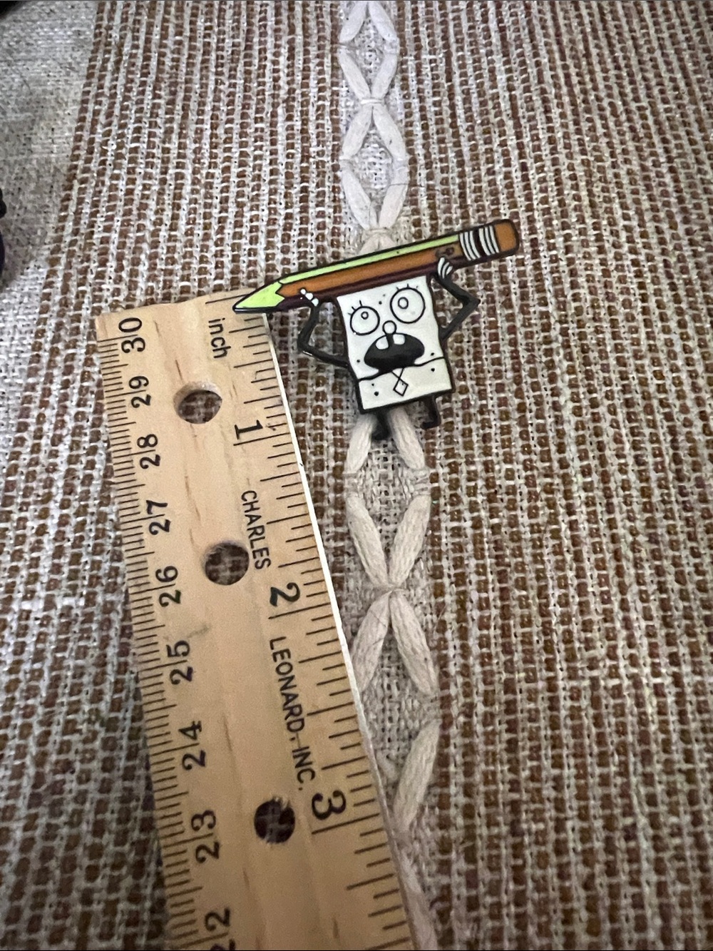 DoodleBob Enamel Pin